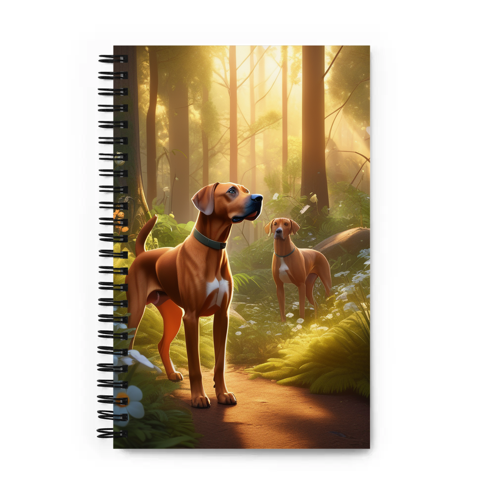 PugMug Custom Rhodesian Ridgeback Spiral Notebook