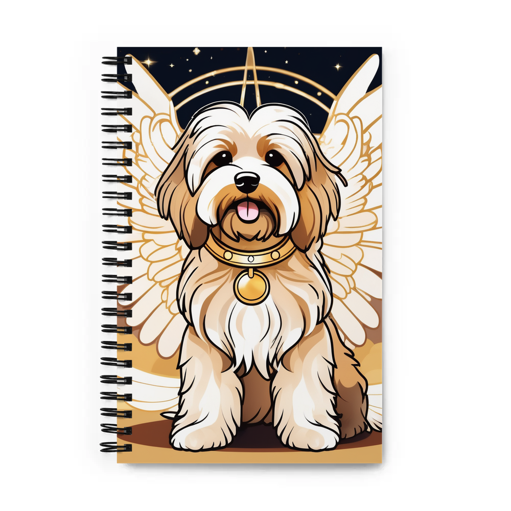 PugMug Custom Tan Havanese Dog Spiral Notebook