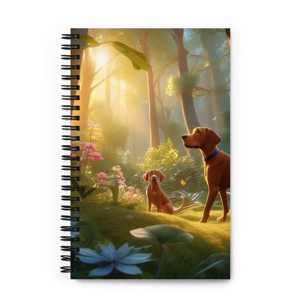 PugMug Custom Vizsla Spiral Notebook