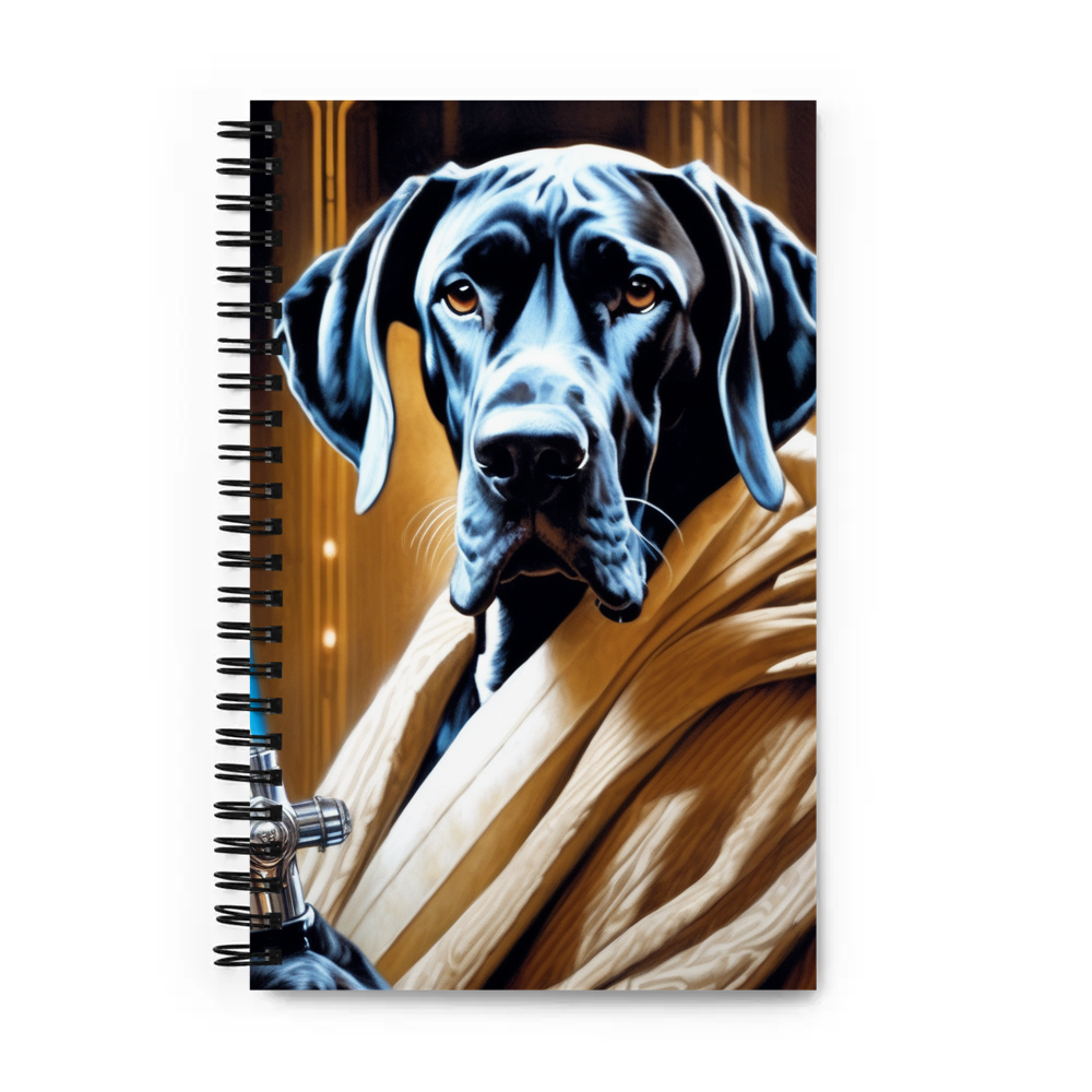 PugMug Custom Great Dane Spiral Notebook