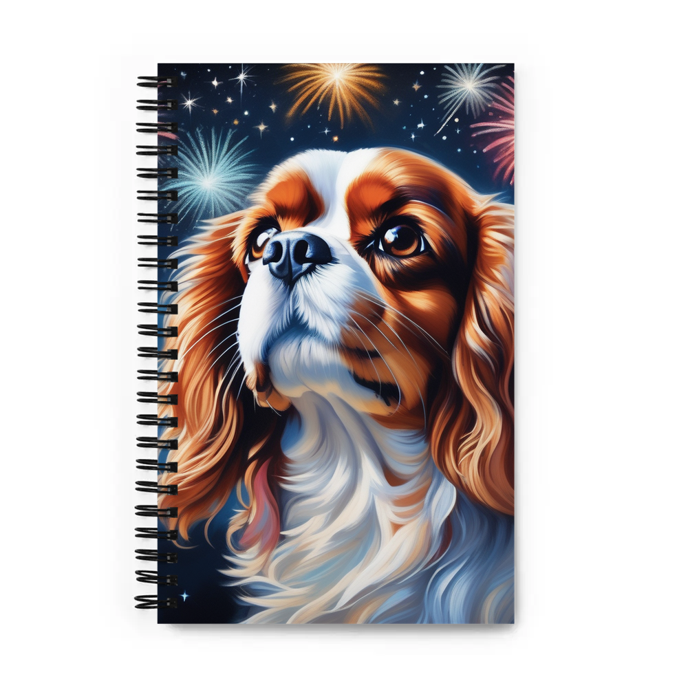 PugMug Custom Cavalier King Charles Spaniel Spiral Notebook