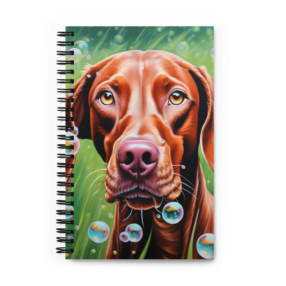PugMug Custom Vizsla Spiral Notebook