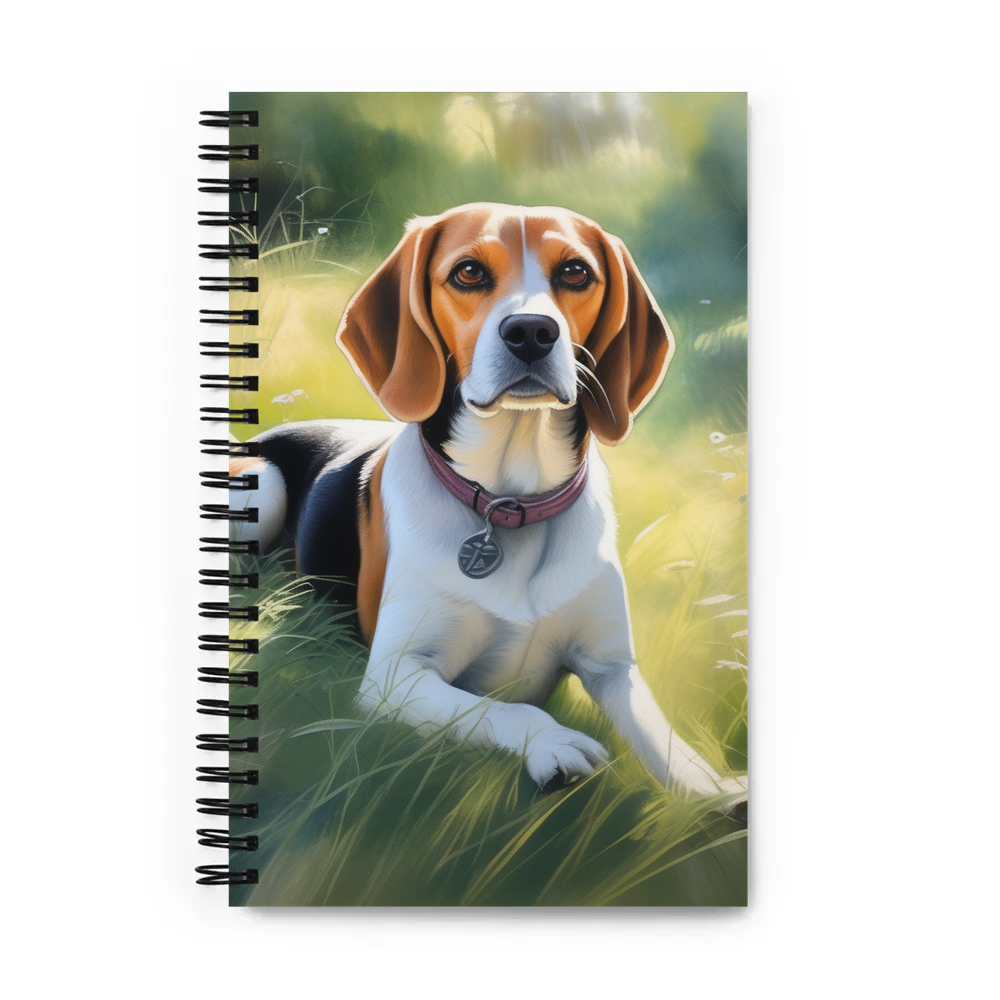 PugMug Custom Beagle Spiral Notebook
