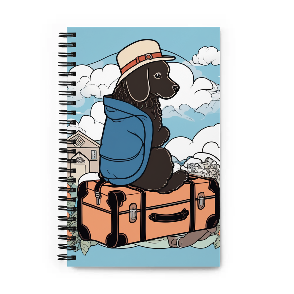 PugMug Custom Newfoundland Spiral Notebook