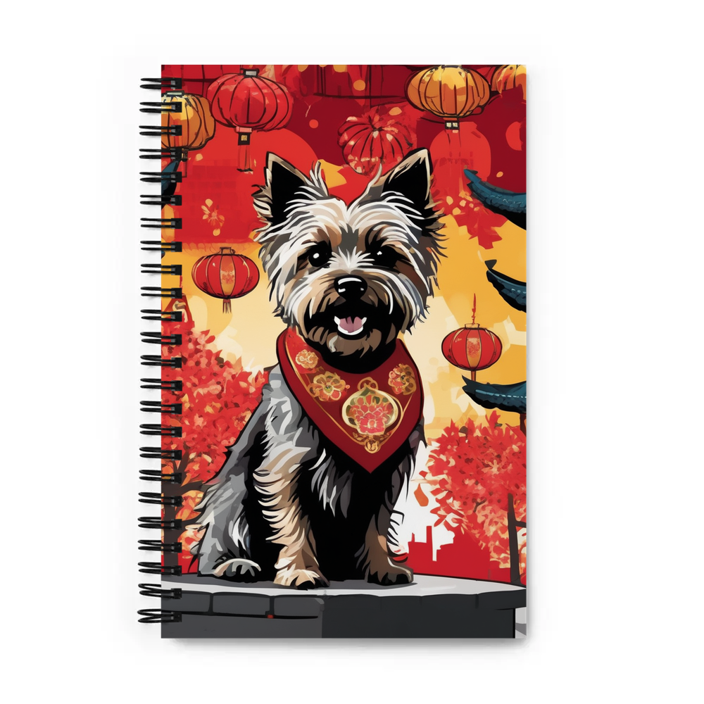 PugMug Custom Cairn Terrier Spiral Notebook