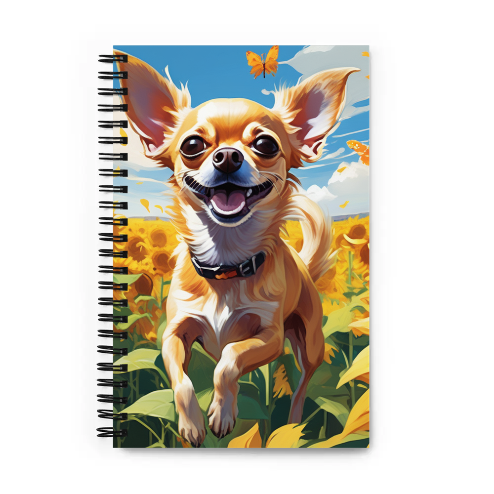 PugMug Custom Chihuahua Spiral Notebook