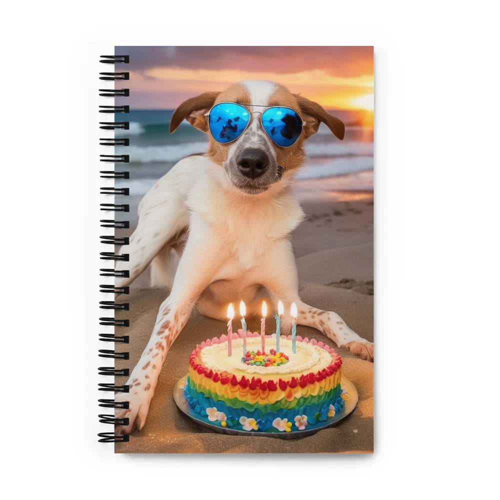 PugMug Custom Hazim Spiral Notebook