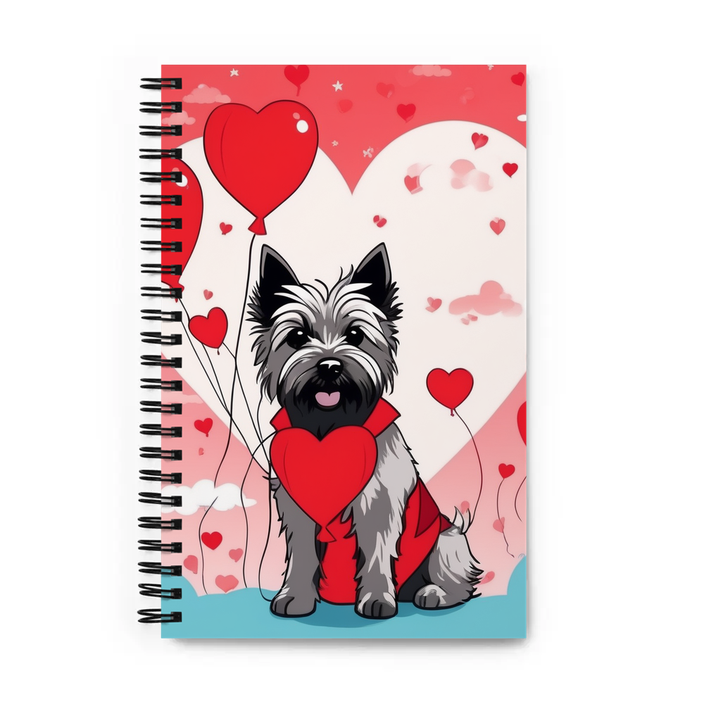 PugMug Custom Cairn Terrier Spiral Notebook