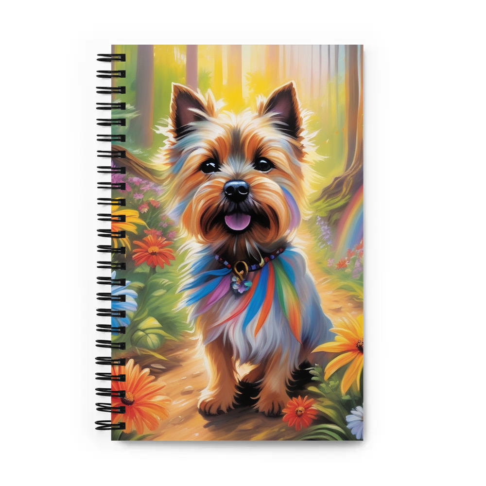 PugMug Custom Cairn Terrier Spiral Notebook