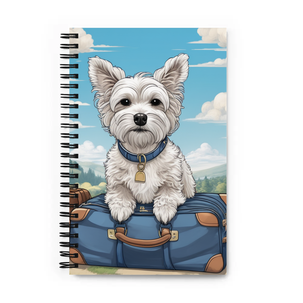 PugMug Custom Leo Spiral Notebook