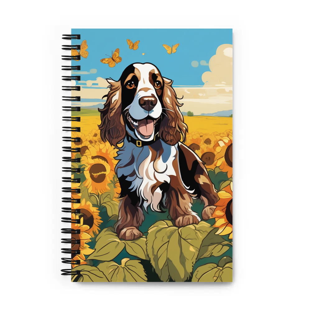 PugMug Custom English Cocker Spaniel Spiral Notebook