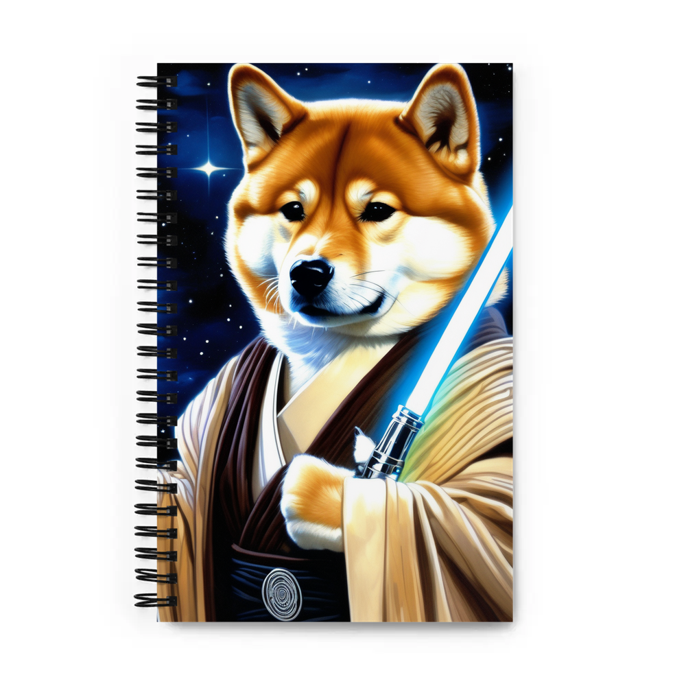 PugMug Custom Shiba Inu Spiral Notebook