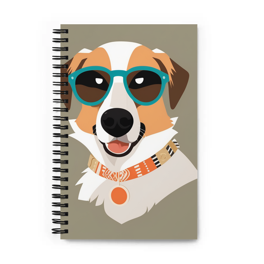 PugMug Custom Hazim Spiral Notebook