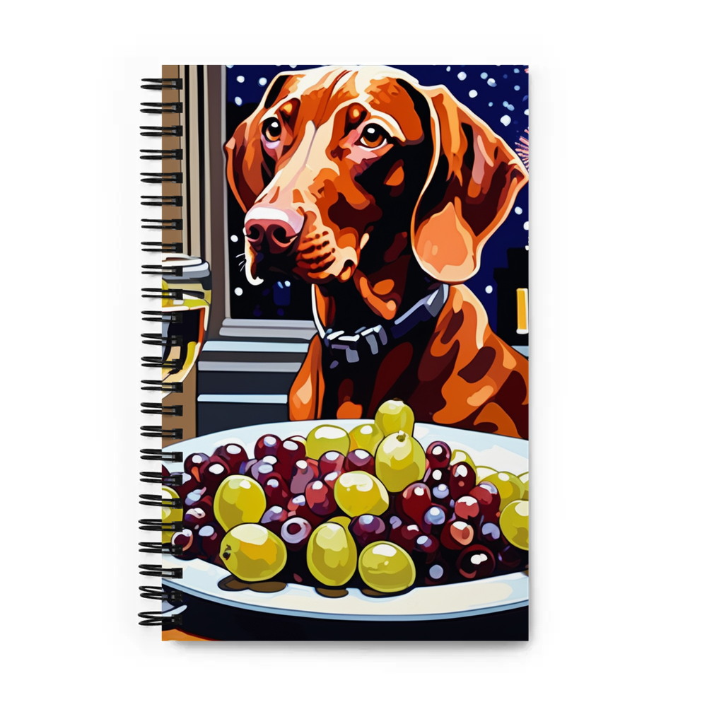 PugMug Custom Vizsla Spiral Notebook