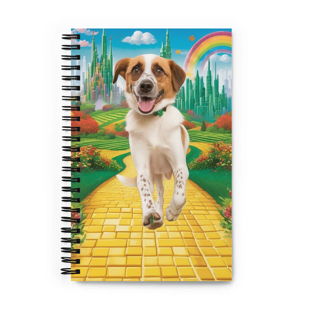 PugMug Custom Hazim Spiral Notebook