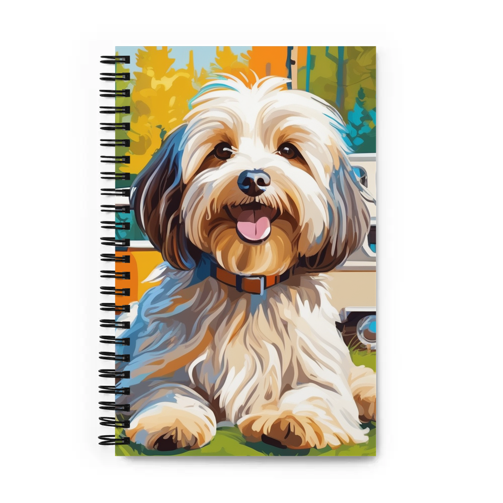 PugMug Custom Tan Havanese Dog Spiral Notebook