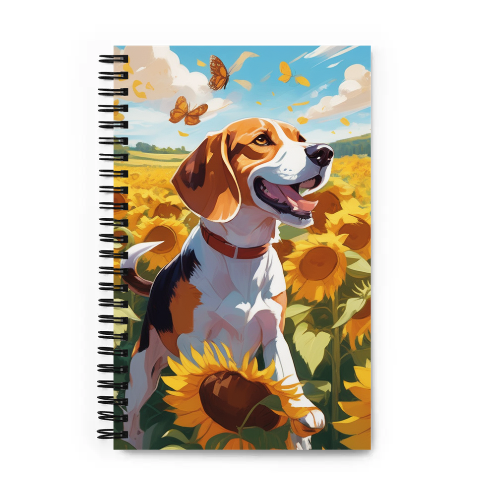 PugMug Custom Beagle Spiral Notebook