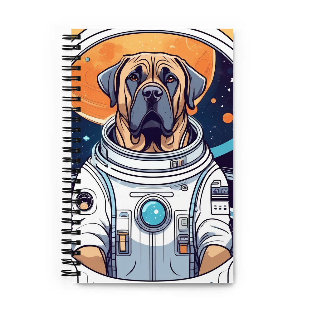 PugMug Custom Mastiff Spiral Notebook
