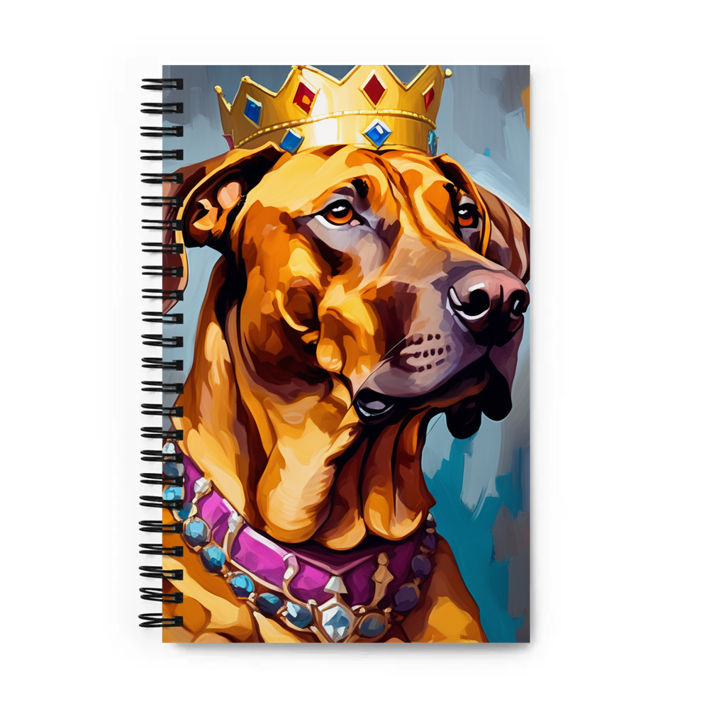 PugMug Custom Rhodesian Ridgeback Spiral Notebook