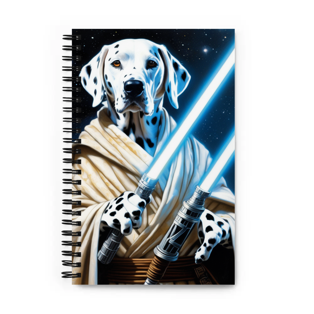 PugMug Custom Dalmatian Spiral Notebook