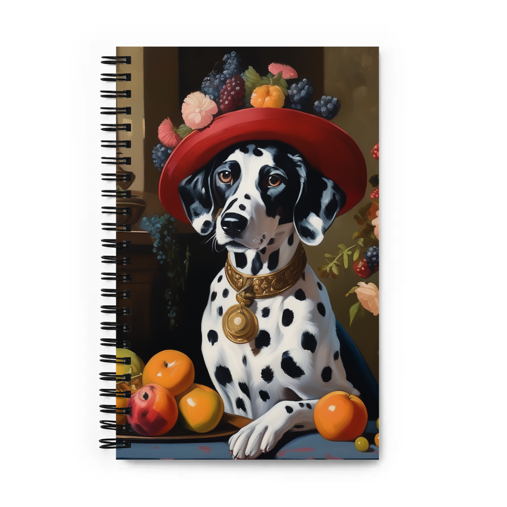 PugMug Custom Dalmatian Spiral Notebook
