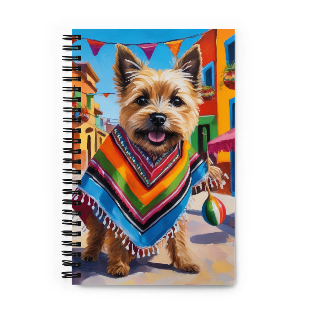 PugMug Custom Cairn Terrier Spiral Notebook