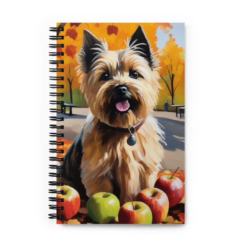 PugMug Custom Cairn Terrier Spiral Notebook