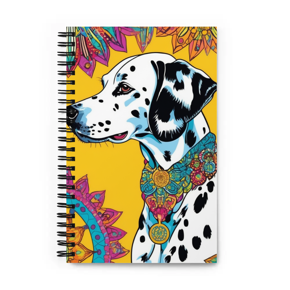 PugMug Custom Dalmatian Spiral Notebook