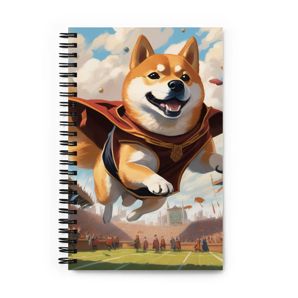 PugMug Custom Shiba Inu Spiral Notebook