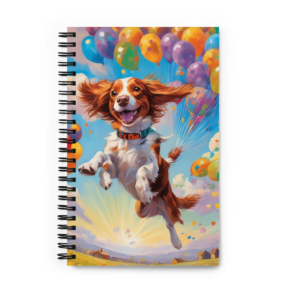 PugMug Custom Brittany Dog Spiral Notebook