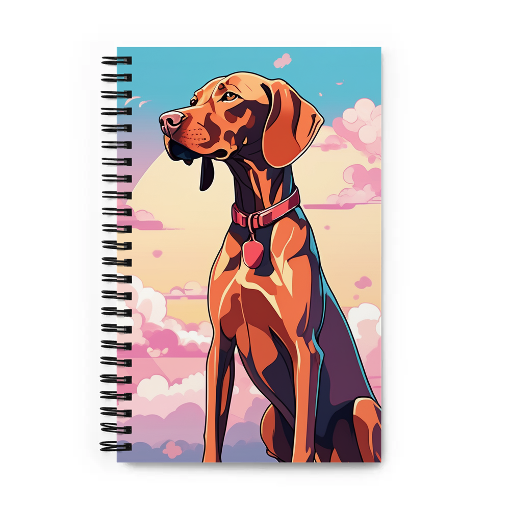 PugMug Custom Vizsla Spiral Notebook
