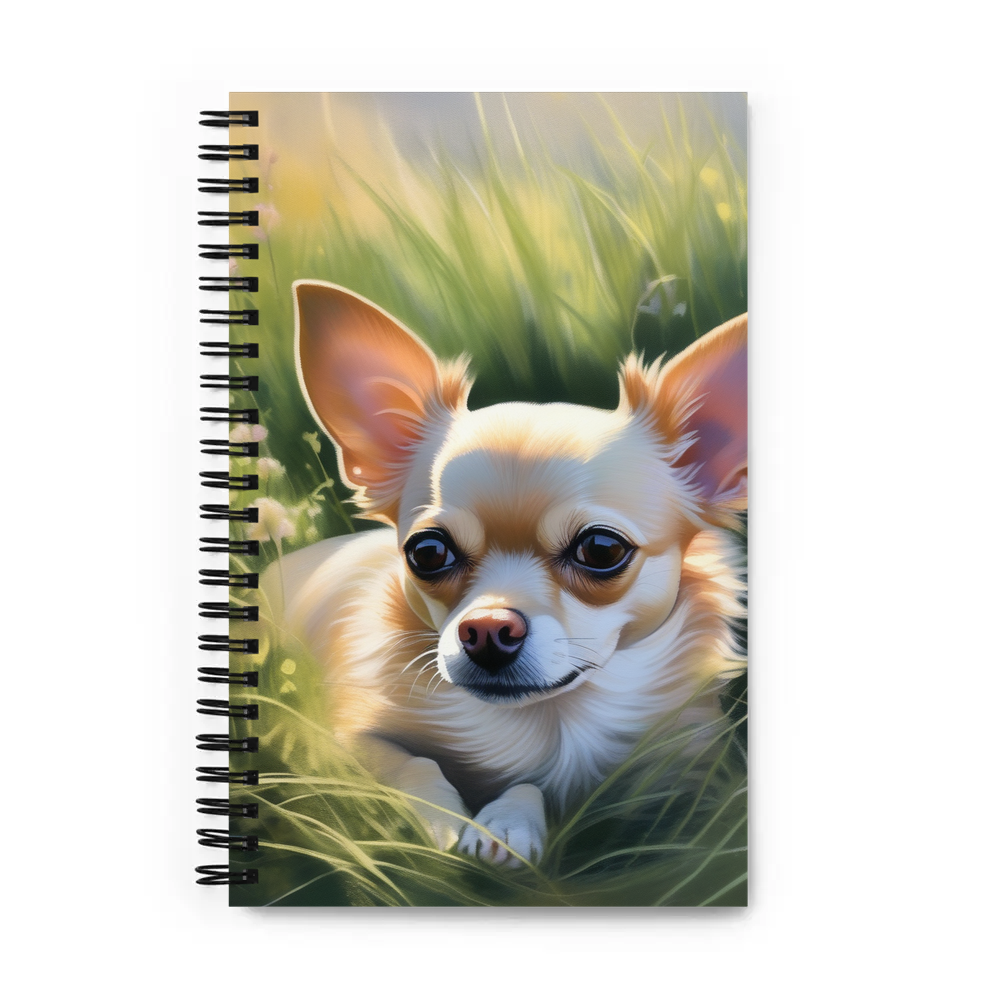 PugMug Custom Chihuahua Spiral Notebook