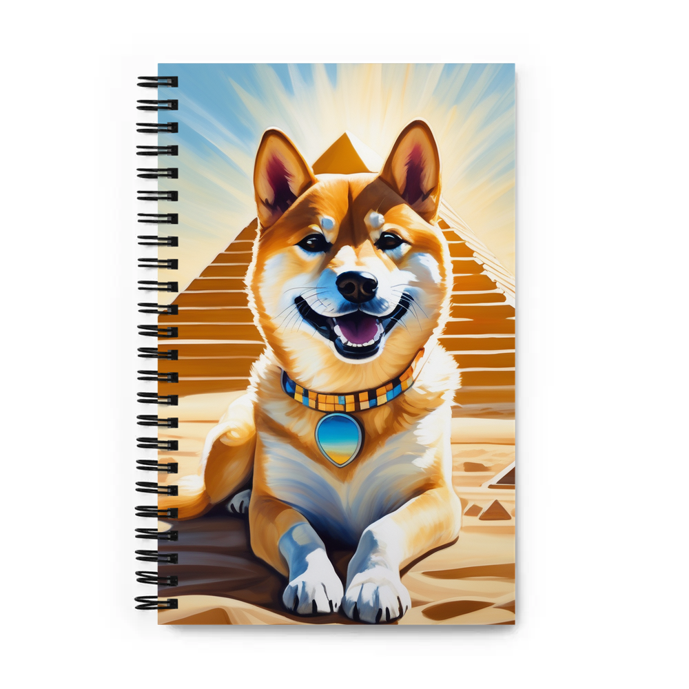 PugMug Custom Shiba Inu Spiral Notebook