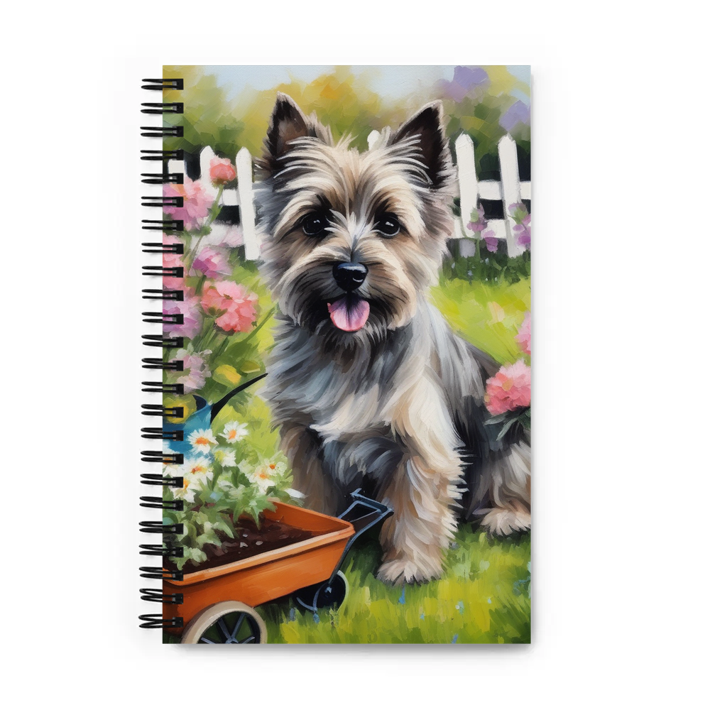 PugMug Custom Cairn Terrier Spiral Notebook