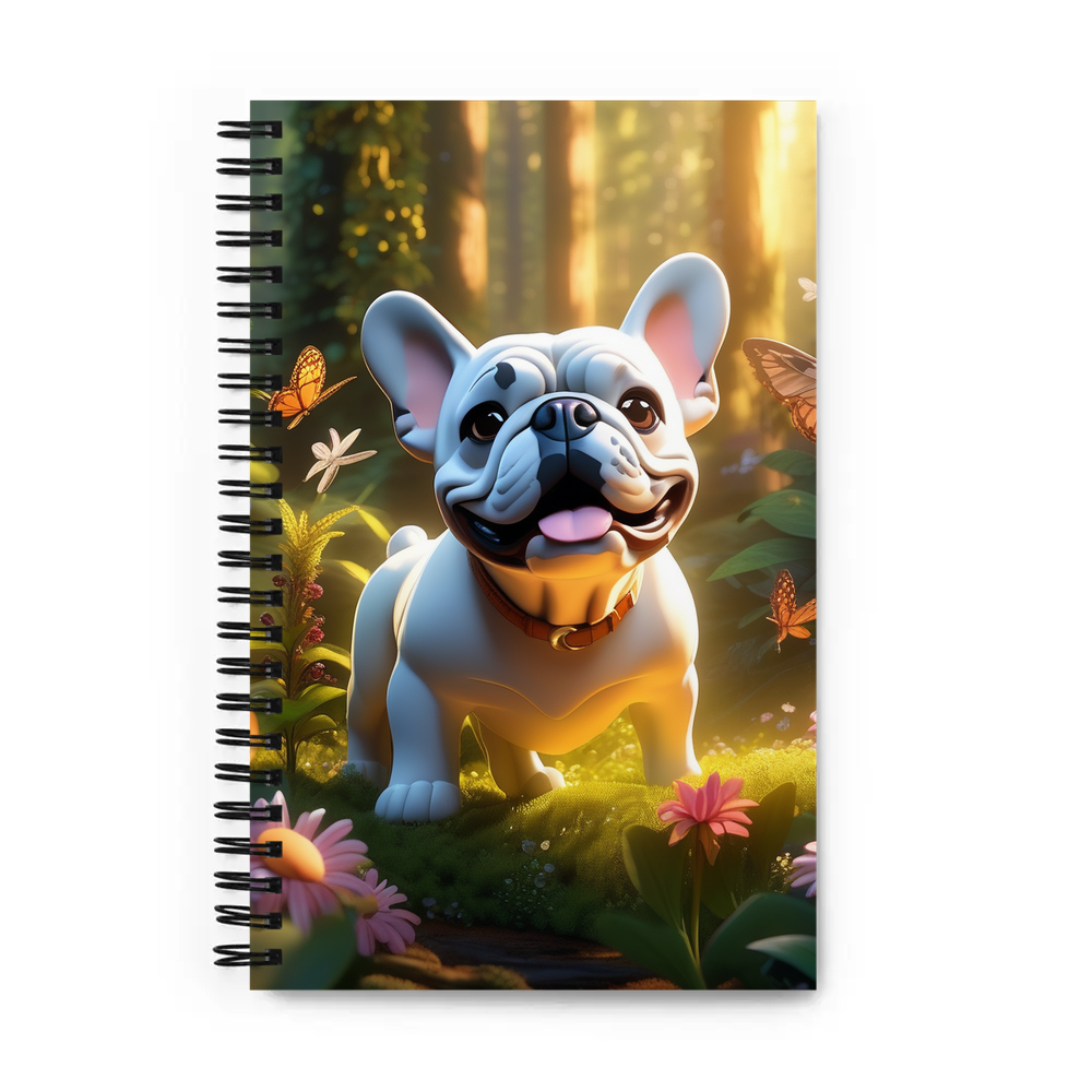 PugMug Custom Bulldog Spiral Notebook