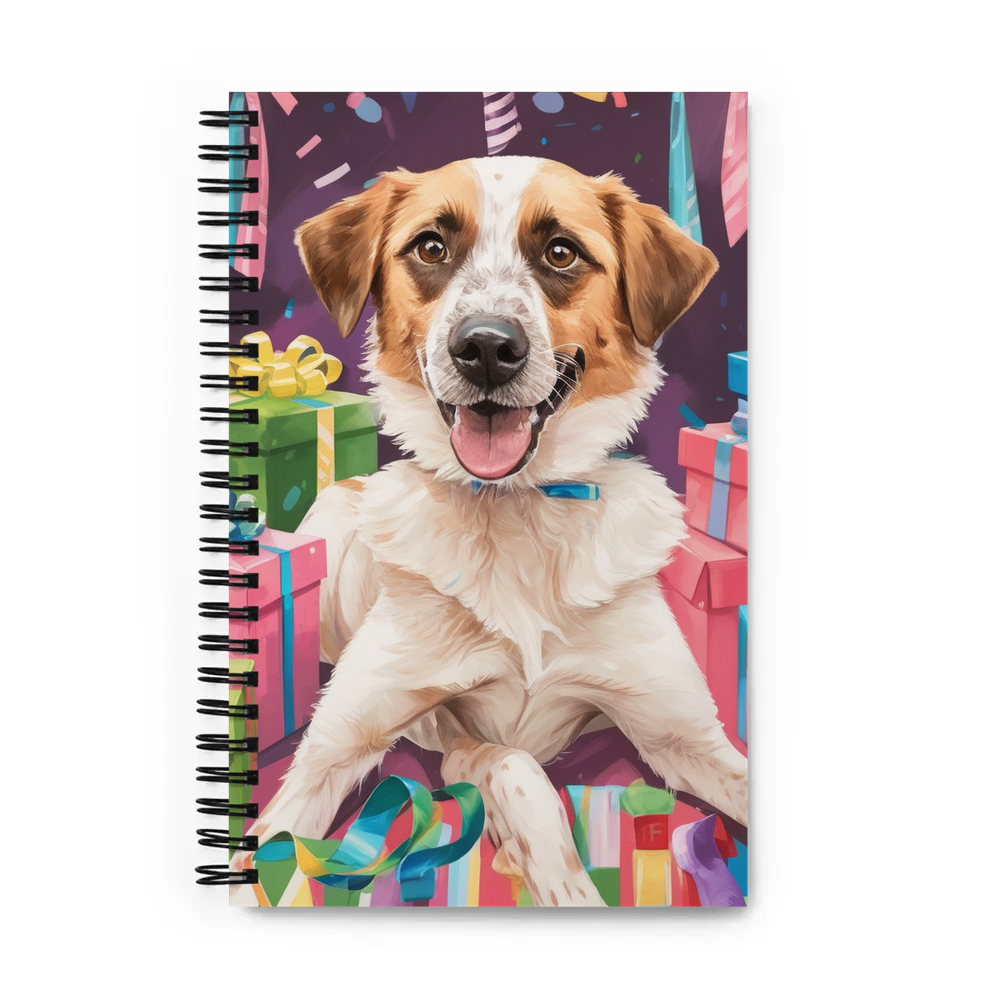 PugMug Custom Hazim Spiral Notebook