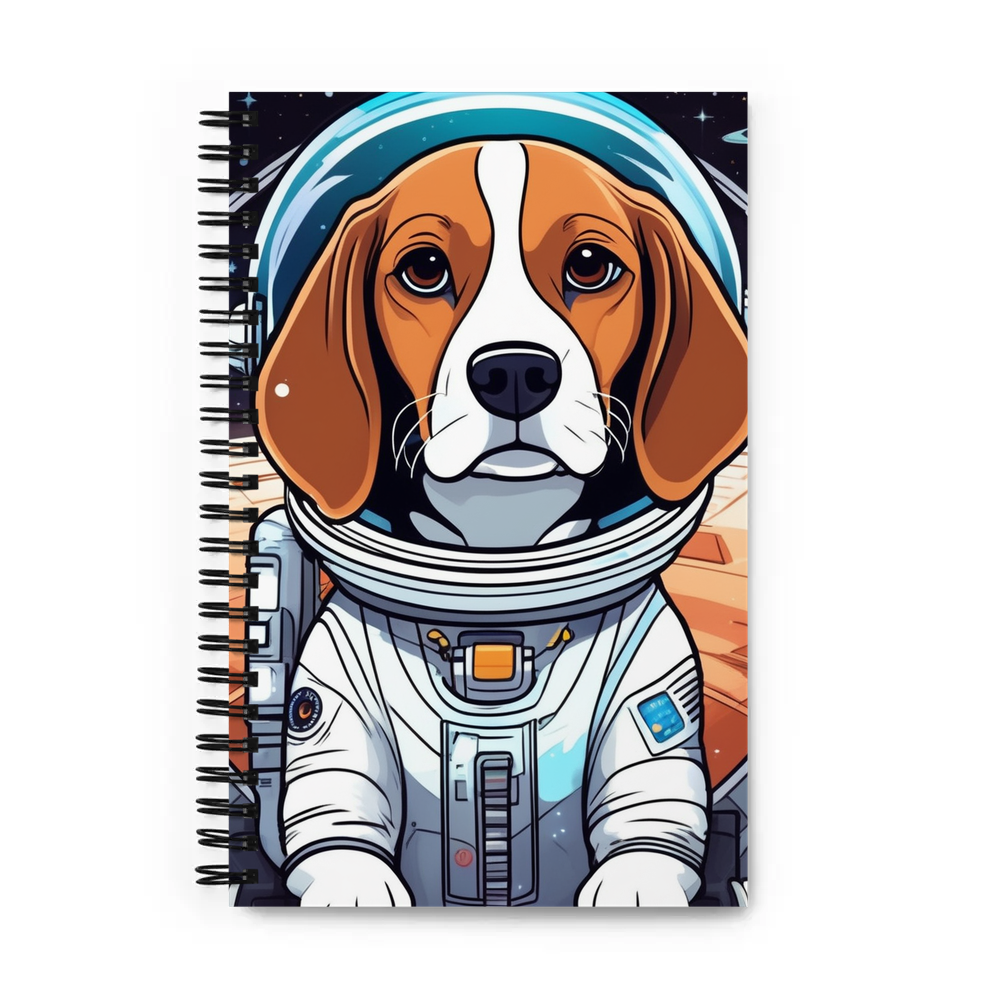 PugMug Custom Beagle Spiral Notebook