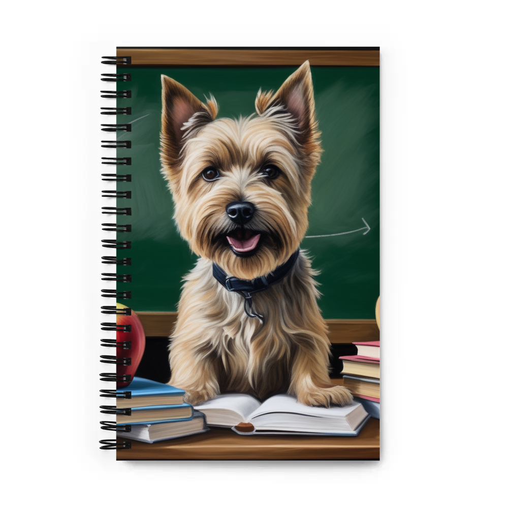 PugMug Custom Cairn Terrier Spiral Notebook