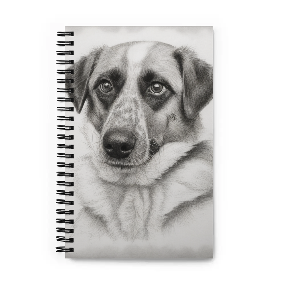 PugMug Custom Hazim Spiral Notebook