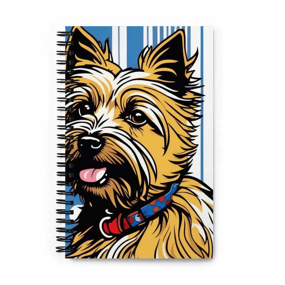 PugMug Custom Cairn Terrier Spiral Notebook