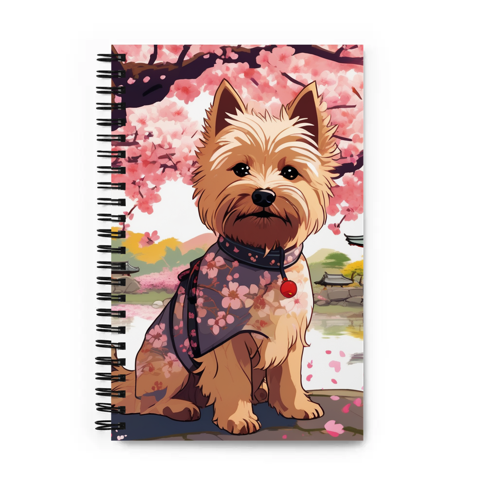 PugMug Custom Cairn Terrier Spiral Notebook