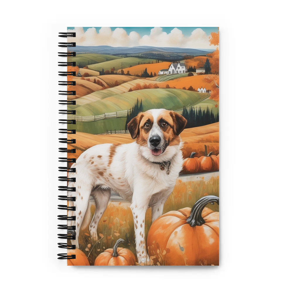PugMug Custom Hazim Spiral Notebook