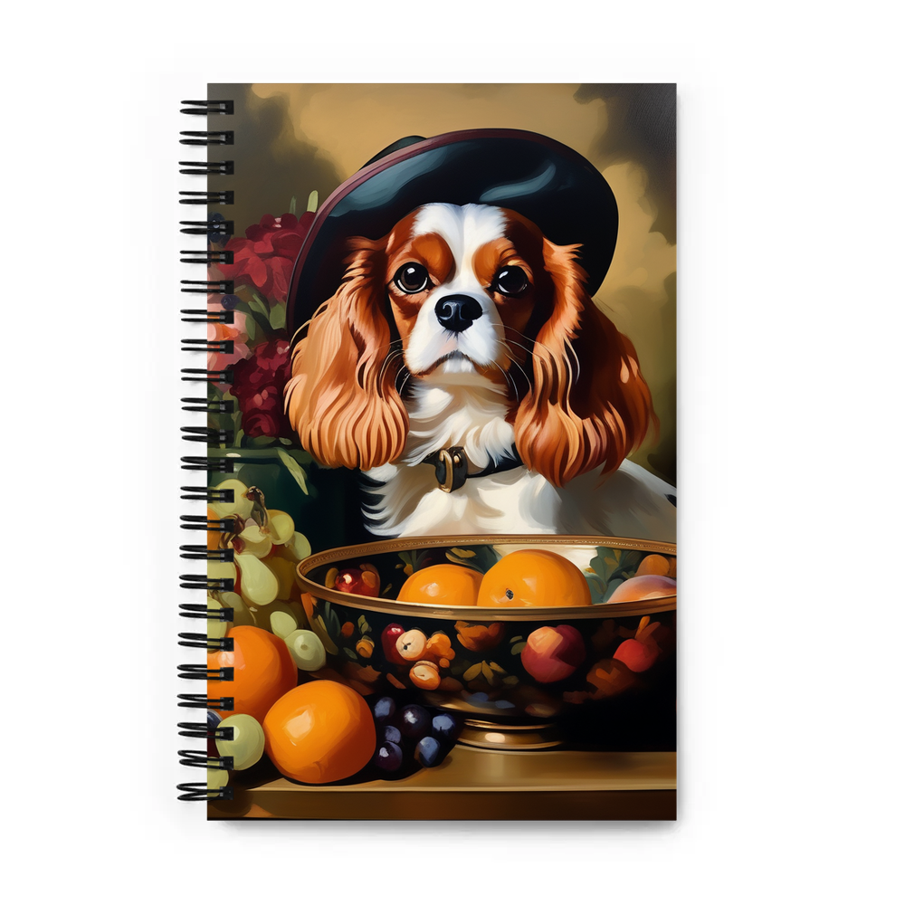 PugMug Custom Cavalier King Charles Spaniel Spiral Notebook