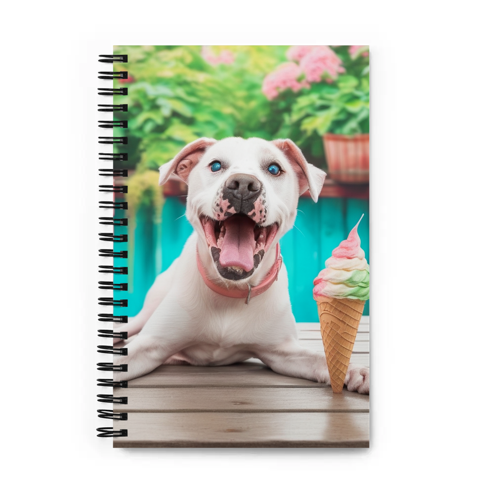 PugMug Custom Melody Spiral Notebook