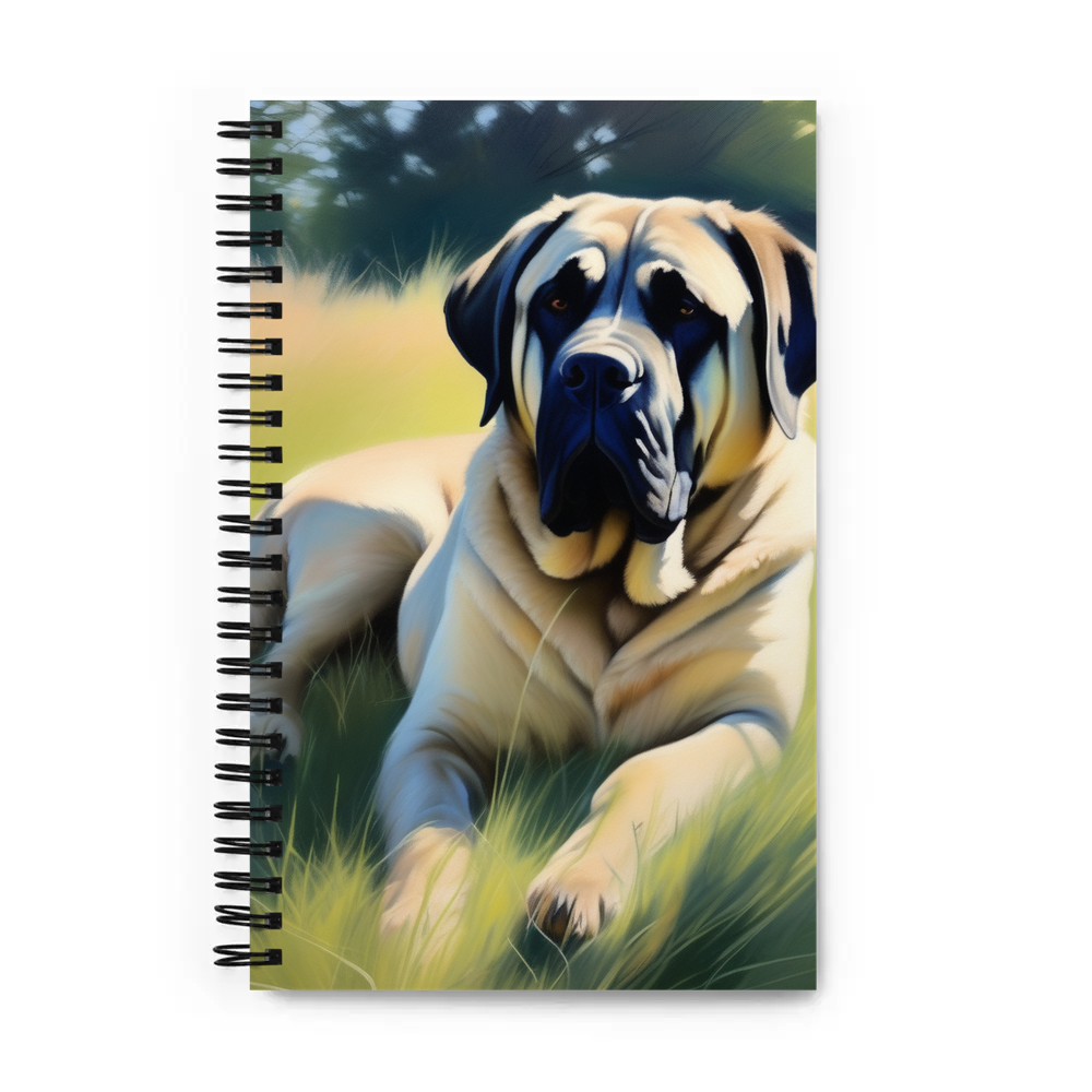 PugMug Custom Mastiff Spiral Notebook