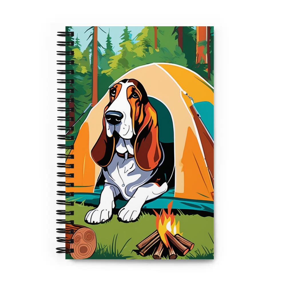 PugMug Custom Basset Hound Spiral Notebook