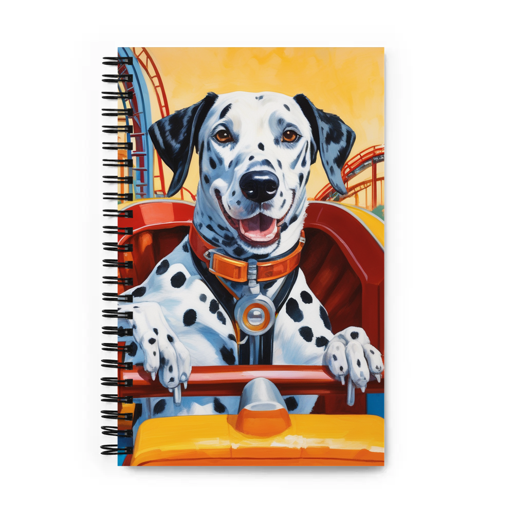 PugMug Custom Dalmatian Spiral Notebook
