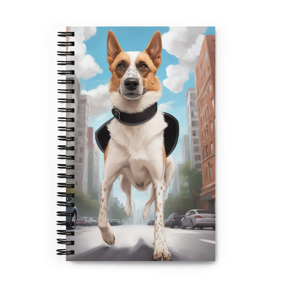 PugMug Custom Hazim Spiral Notebook