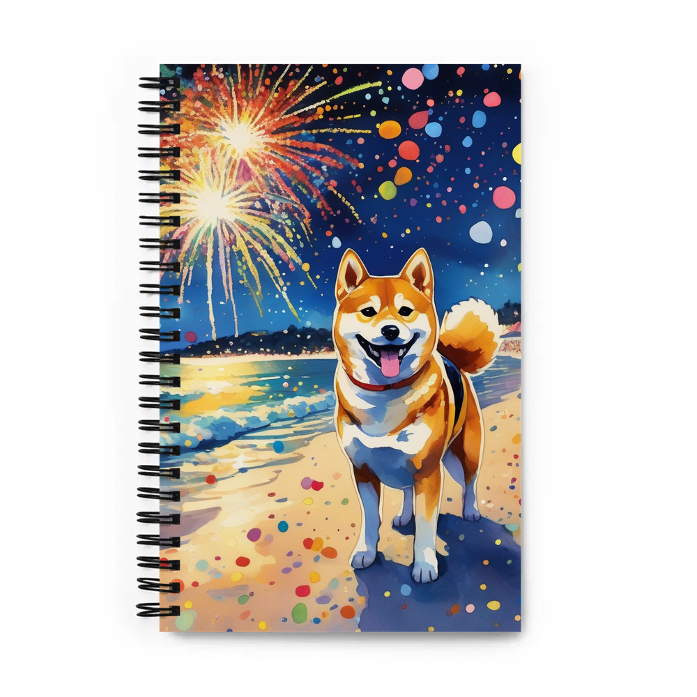 PugMug Custom Shiba Inu Spiral Notebook