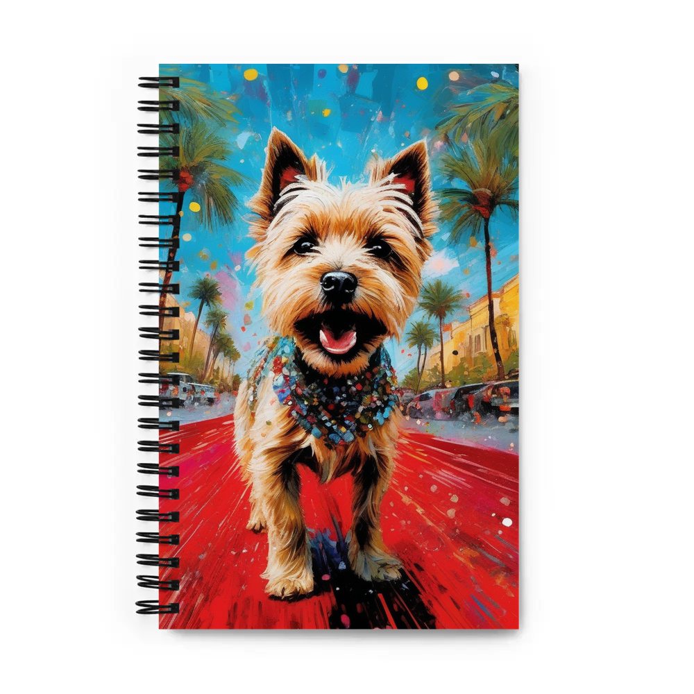PugMug Custom Cairn Terrier Spiral Notebook